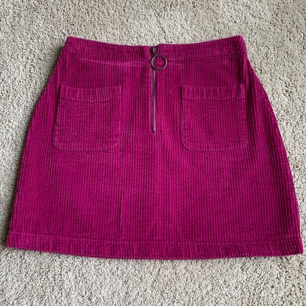 ‎Wild Fable Pink Corduroy Mini skirt